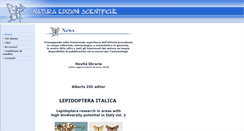 Desktop Screenshot of natura-edizioni.it
